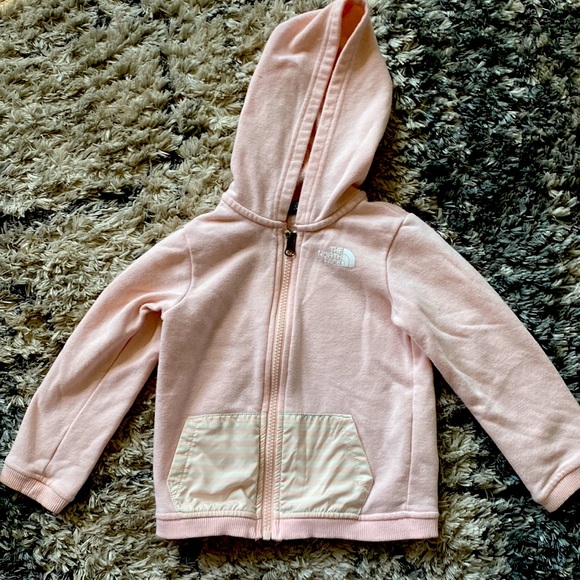 The North Face Other - Pink North Face Zip up 18-24 months